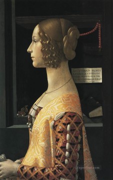 ジョヴァンナ・トルナブオーニの肖像 ルネッサンス フィレンツェ ドメニコ・ギルランダイオ Oil Paintings